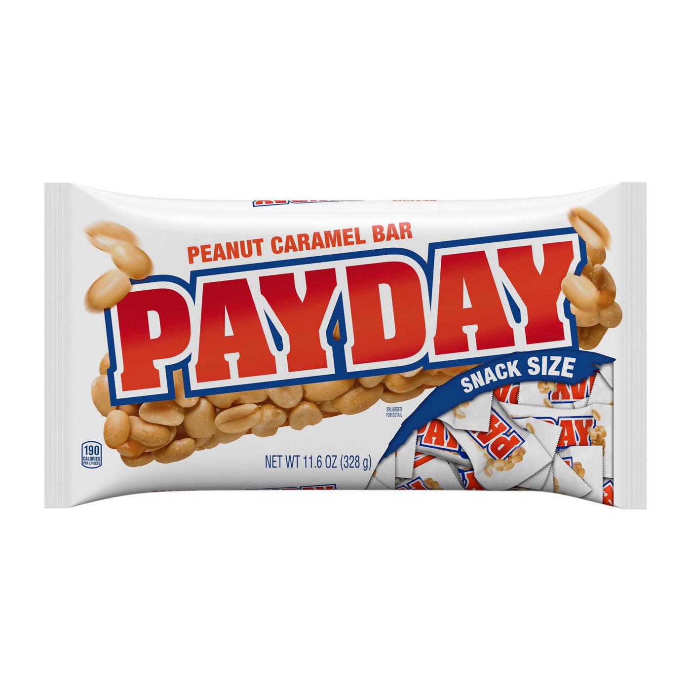 Payday Peanut Caramel Snack Size Candy; image 1 of 5