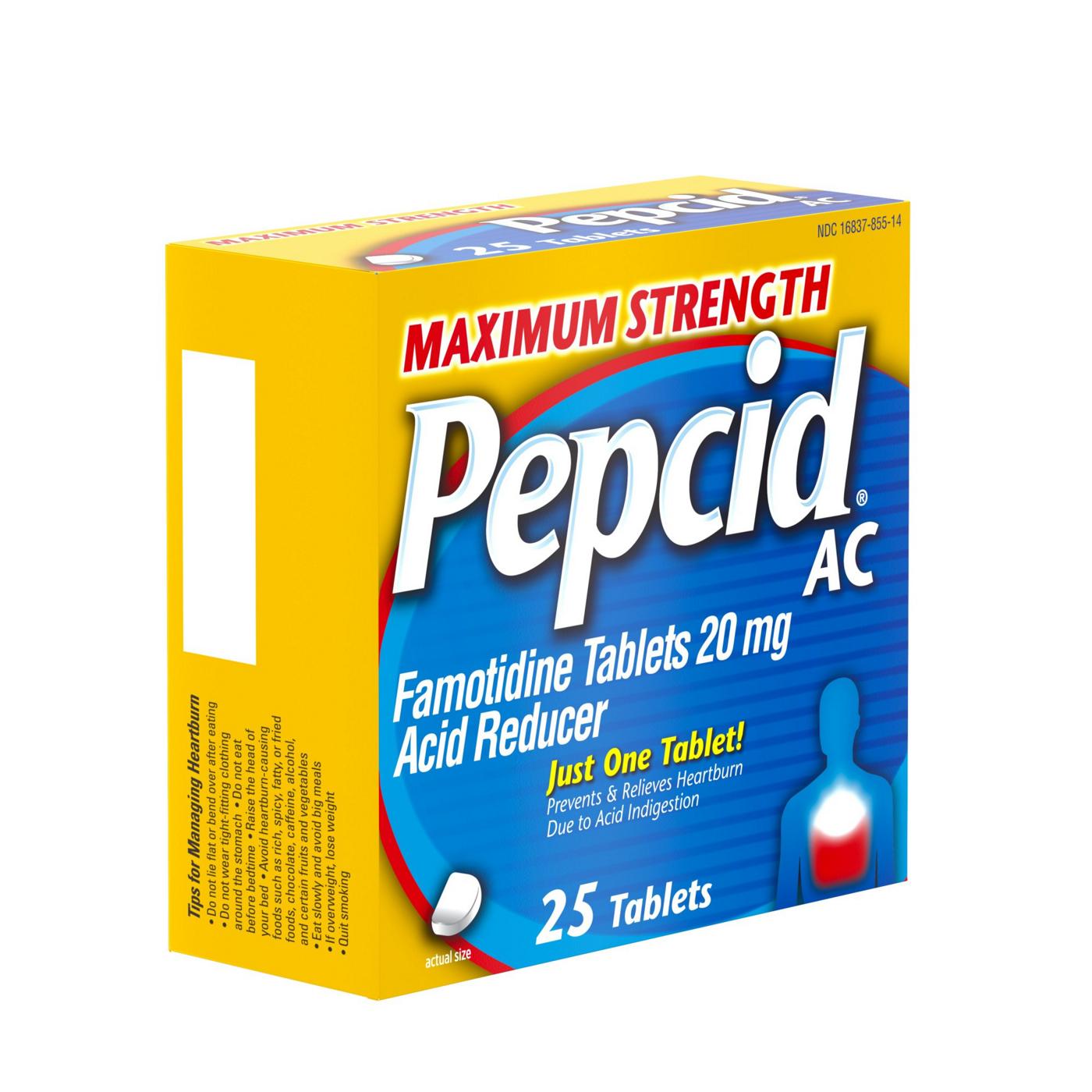Pepcid AC Maximum Strength Tablets; image 6 of 6