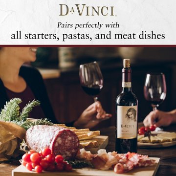 DaVinci Chianti Italy Red Wine, 750 mL
