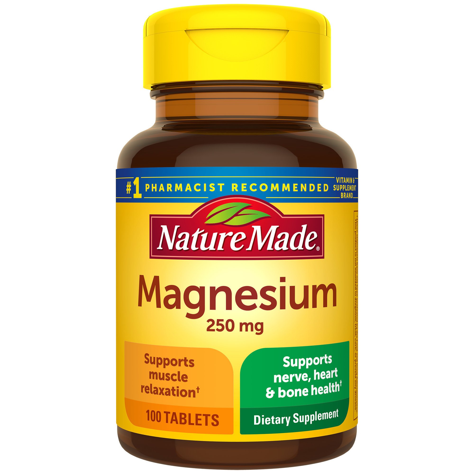 Nature Made Magnesium 250 mg Tablets Shop Minerals at HEB