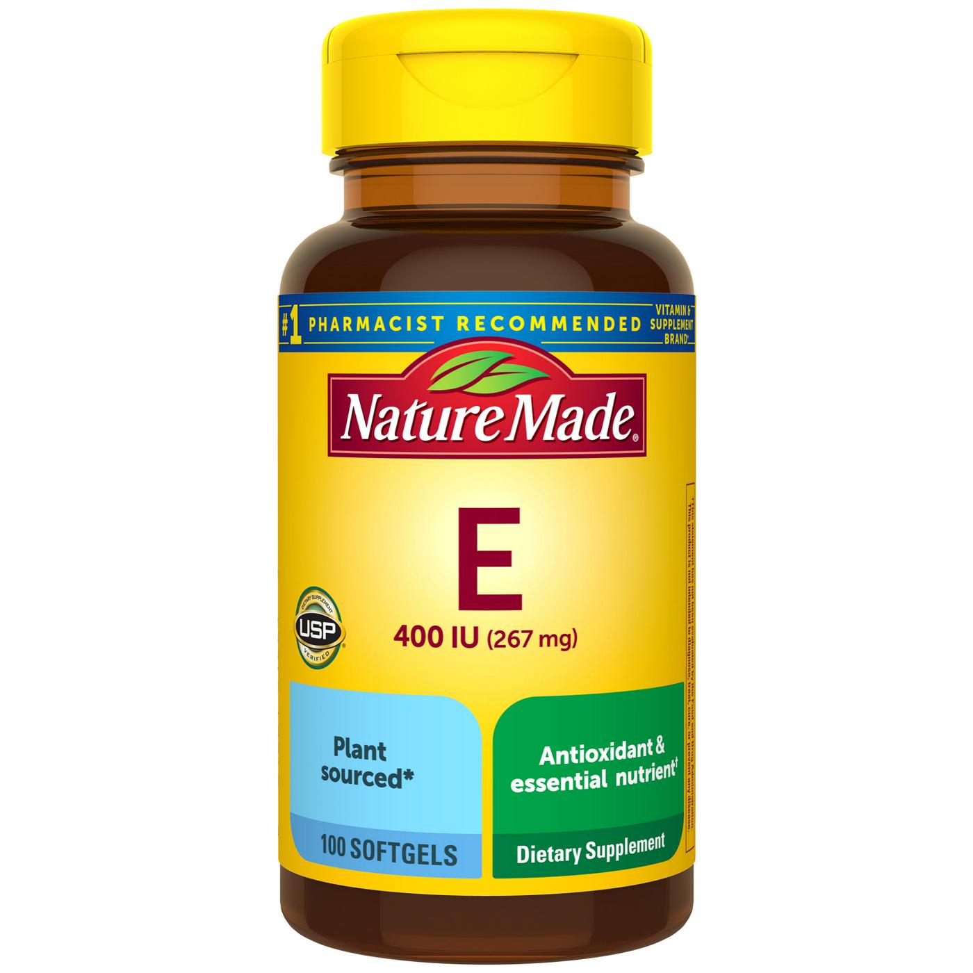 Nature Made Vitamin E 267 mg (400 IU) Softgels; image 1 of 6