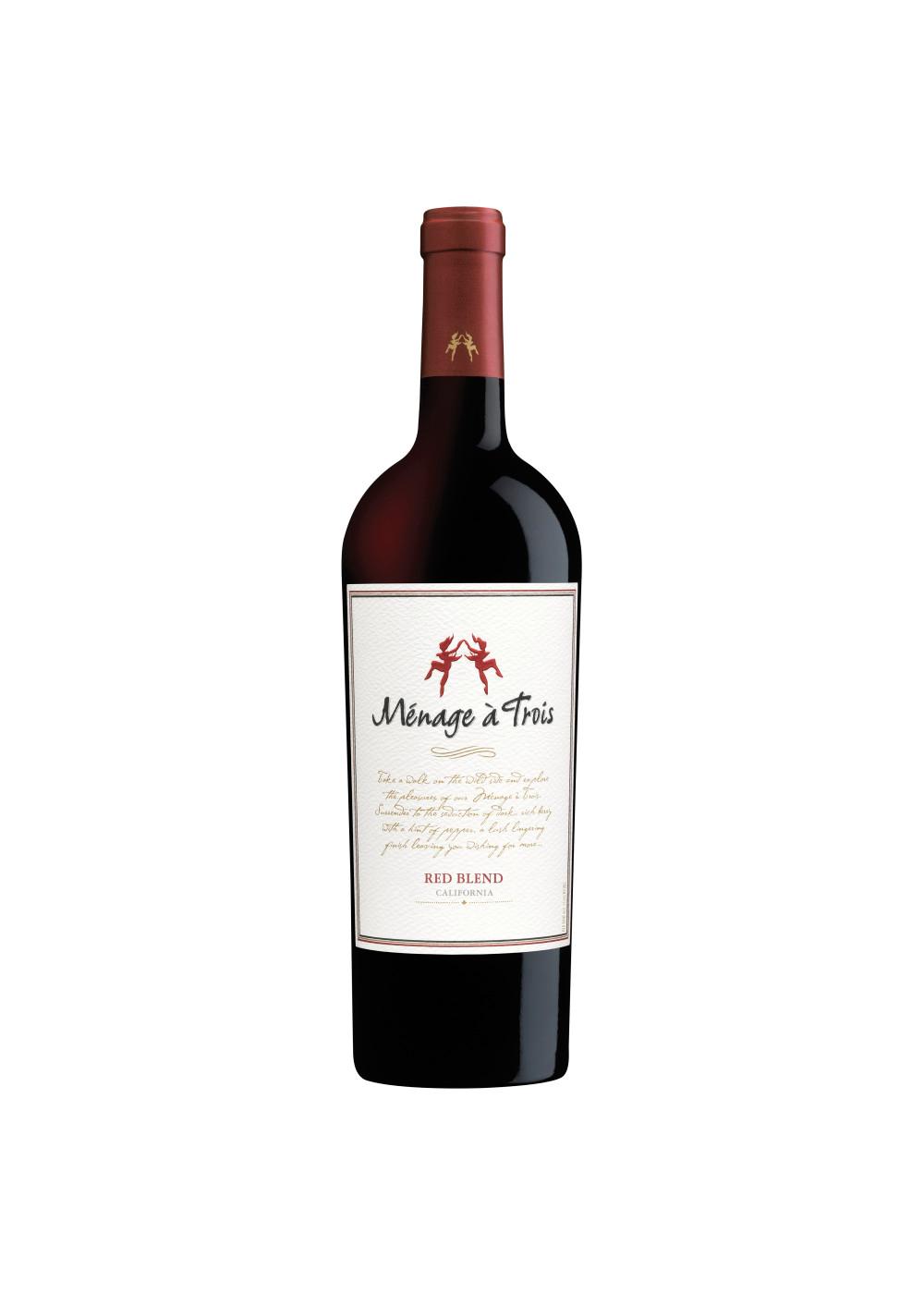 Menage A Trois Red Blend Wine; image 1 of 6