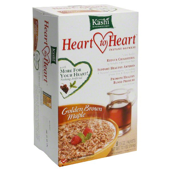 Kashi Heart to Heart Golden Brown Maple Instant Oatmeal ...