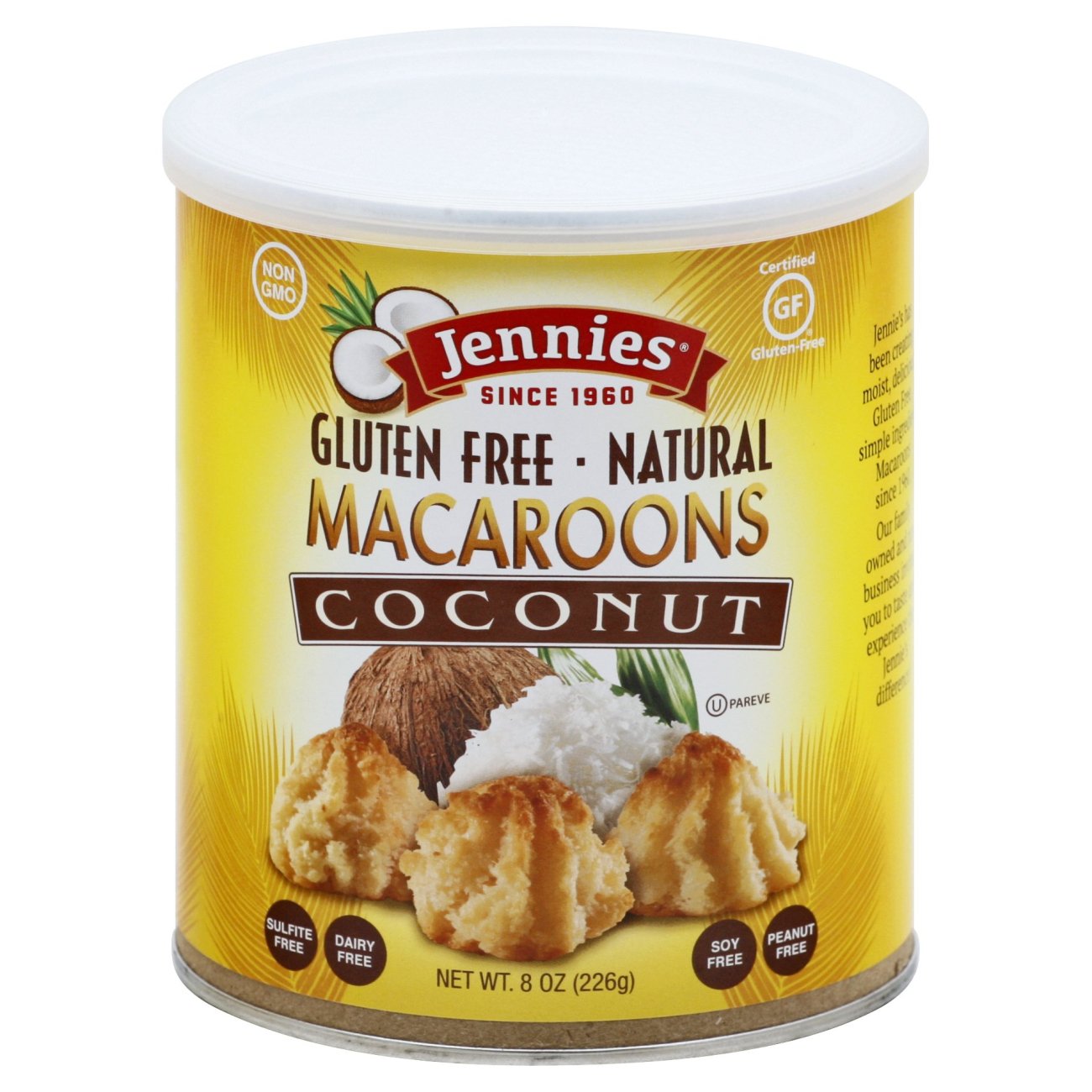 Jennies Gluten Free Coconut Macaroons - Shop Cookies At H-E-B