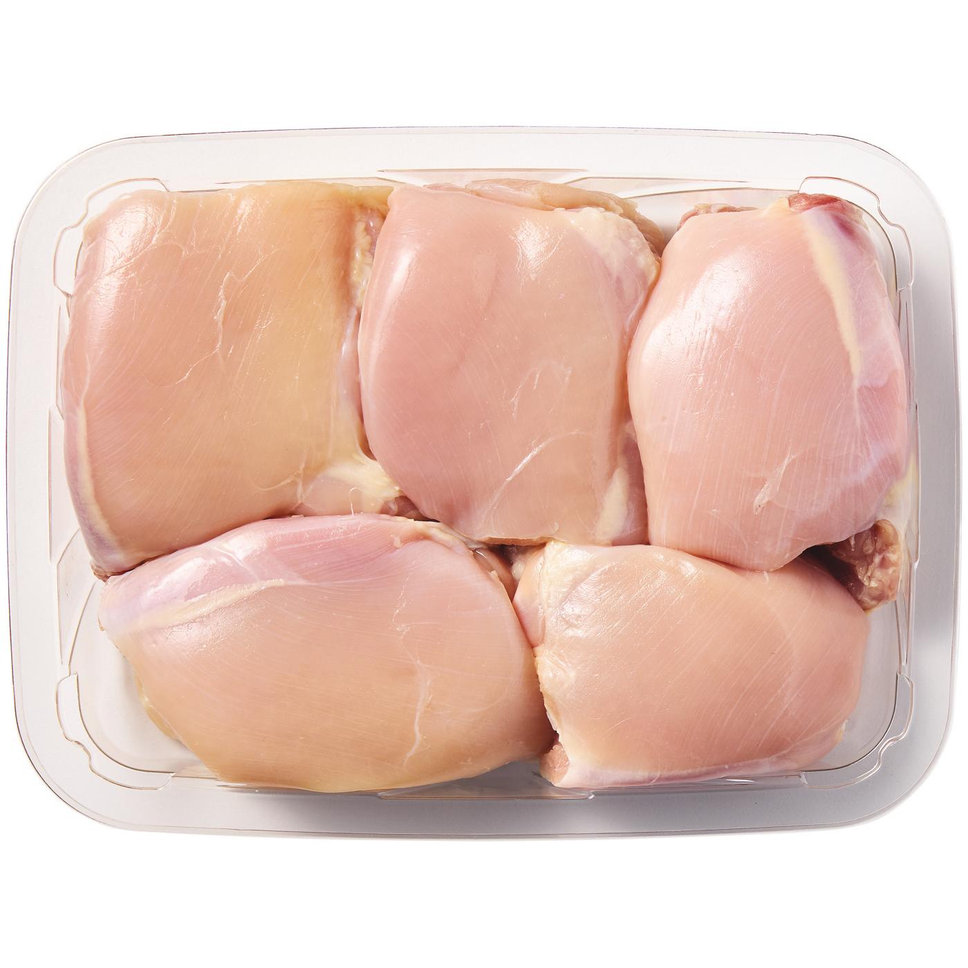 Central Market Organic Air-Chilled Boneless Skinless Chicken Thighs; image 2 of 4