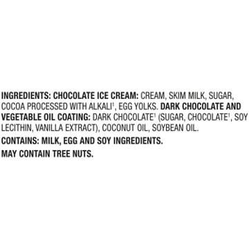 Häagen-Dazs Chocolate Dark Chocolate Ice Cream Bars, 3 ct