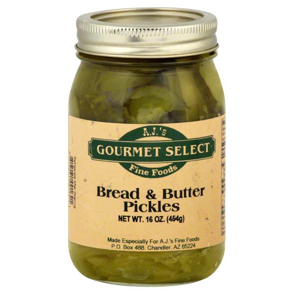 A J S Fine Foods Bread And Butter Pickles Shop Vegetables At H E B