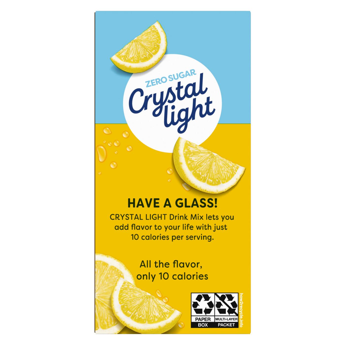 Crystal Light Lemonade On-The-Go Powdered Drink Mix Packets; image 4 of 5