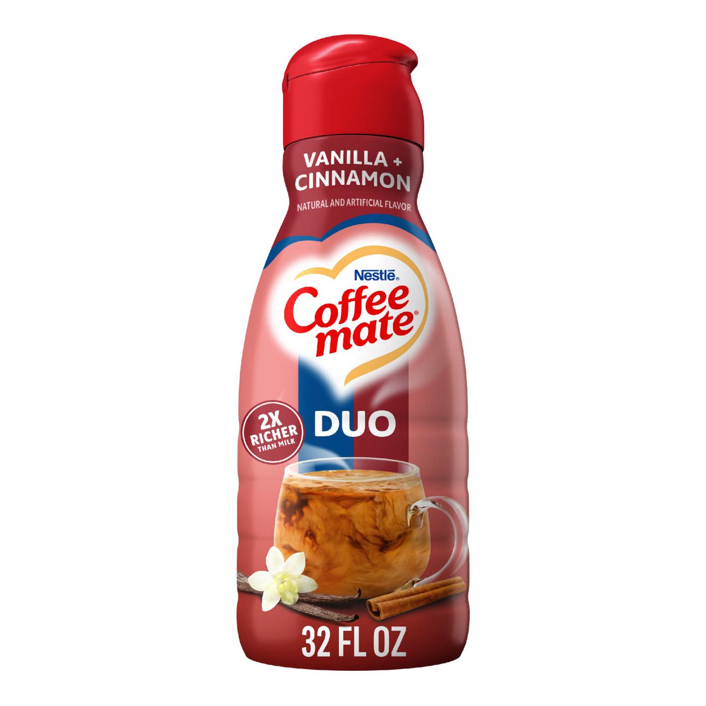 Nestle Coffee Mate Duo Cinnamon Vanilla Liquid Coffee Creamer; image 1 of 6