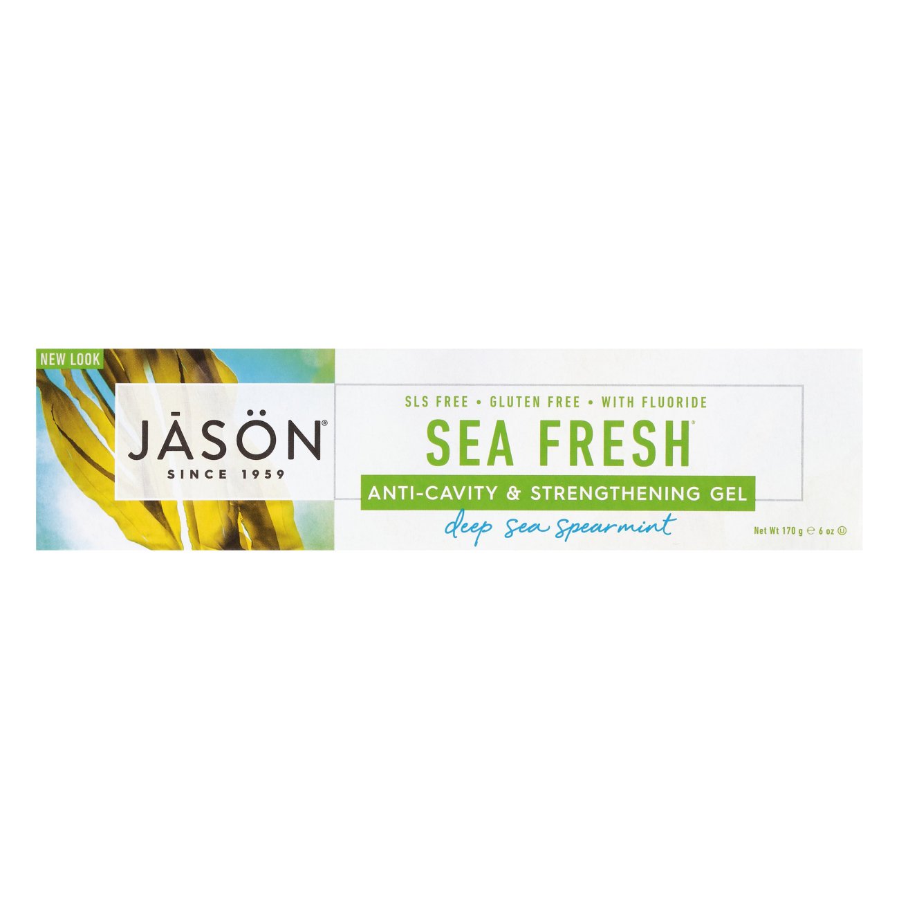 Jason Sea Fresh All Natural AntiCavity and Strengthening Deep Sea