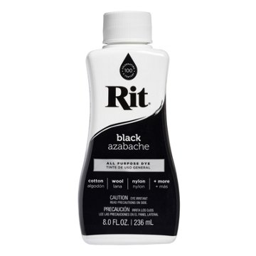 Rit Black 15 Liquid Dye, 8 oz
