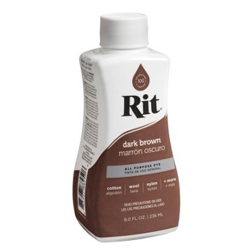 Rit Dark Brown 25 Liquid Dye, 8 oz