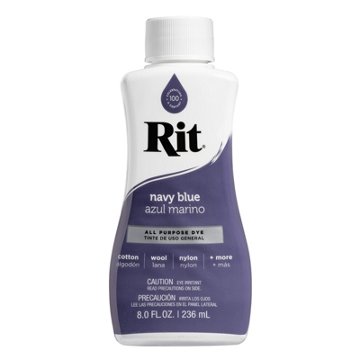 Rit Navy Blue 30 Liquid Dye, 8 oz