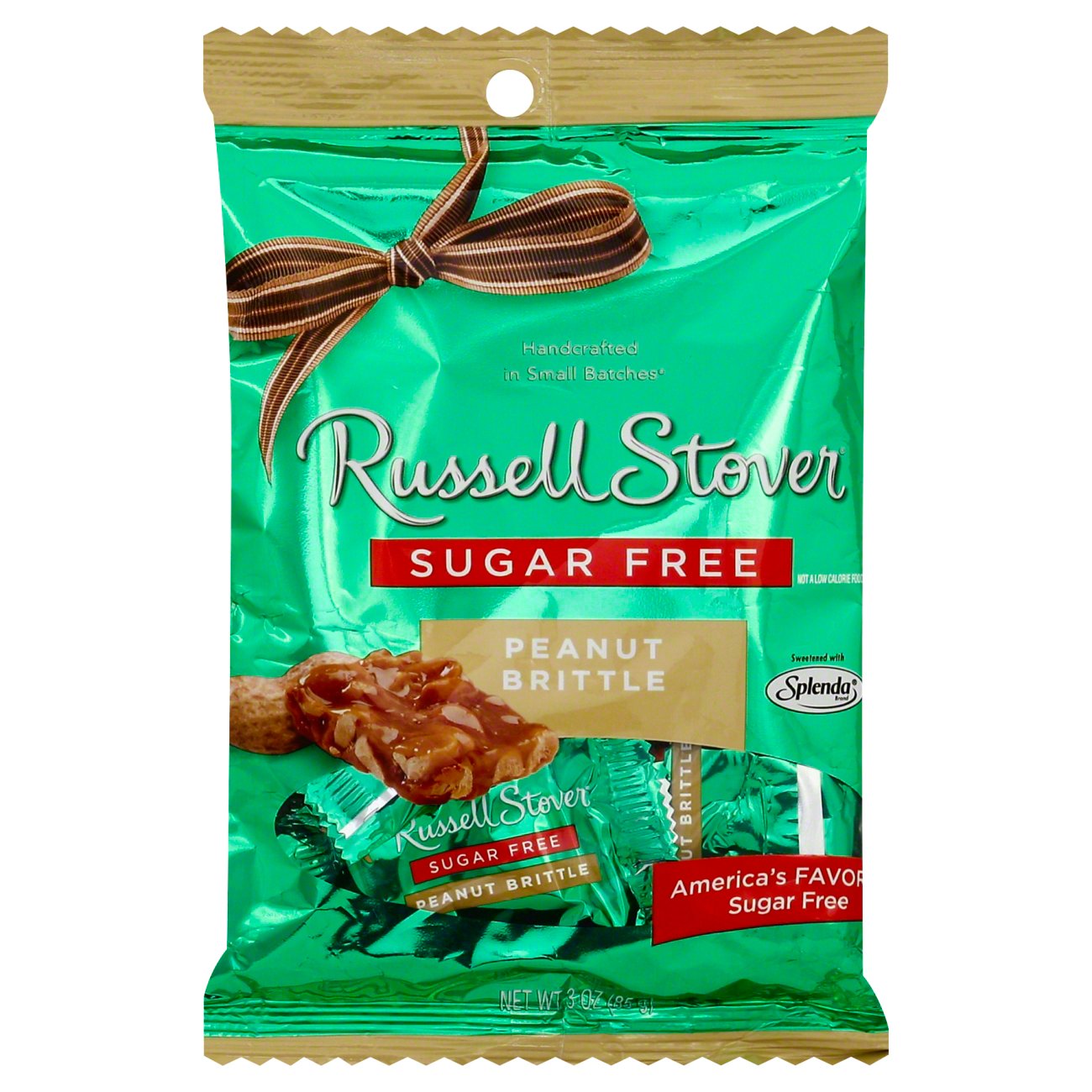 Russell Stover Sugar Free Peanut Brittle Peg Bag Shop Candy At H E B