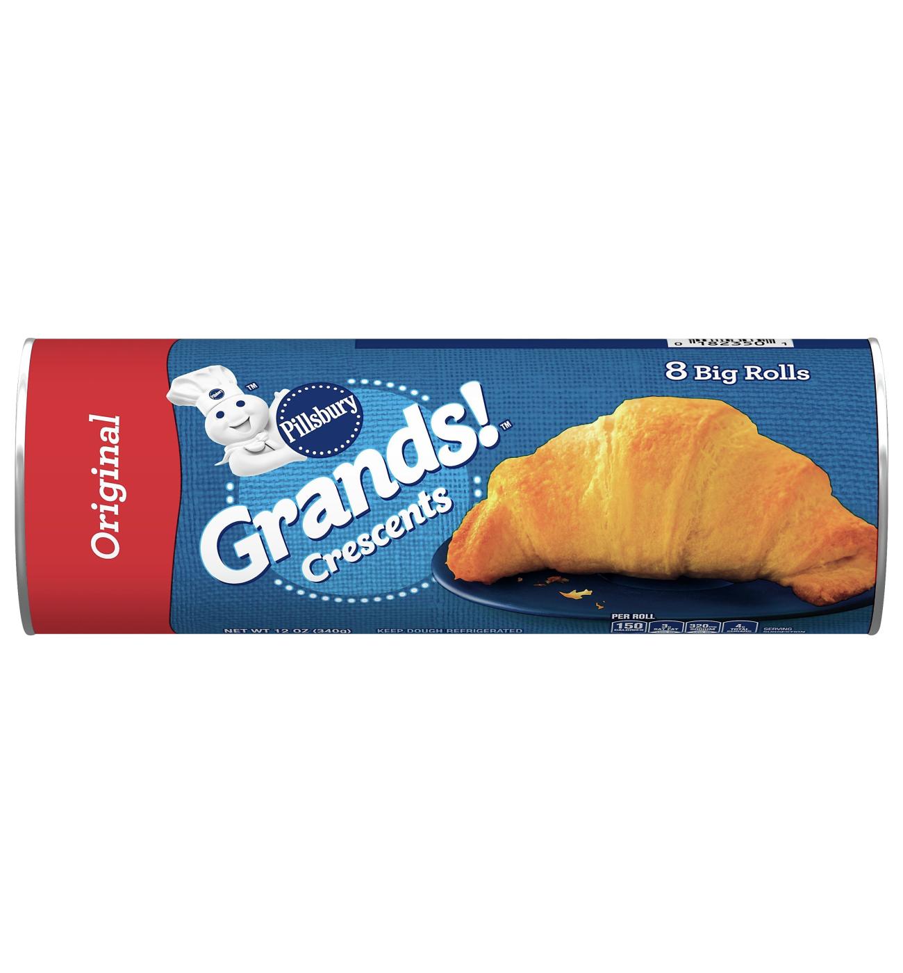 Pillsbury Grands! Big & Flaky Original Crescent Rolls; image 1 of 5