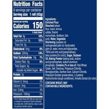 Pillsbury Grands! Big & Flaky Original Crescent Rolls, 8 ct