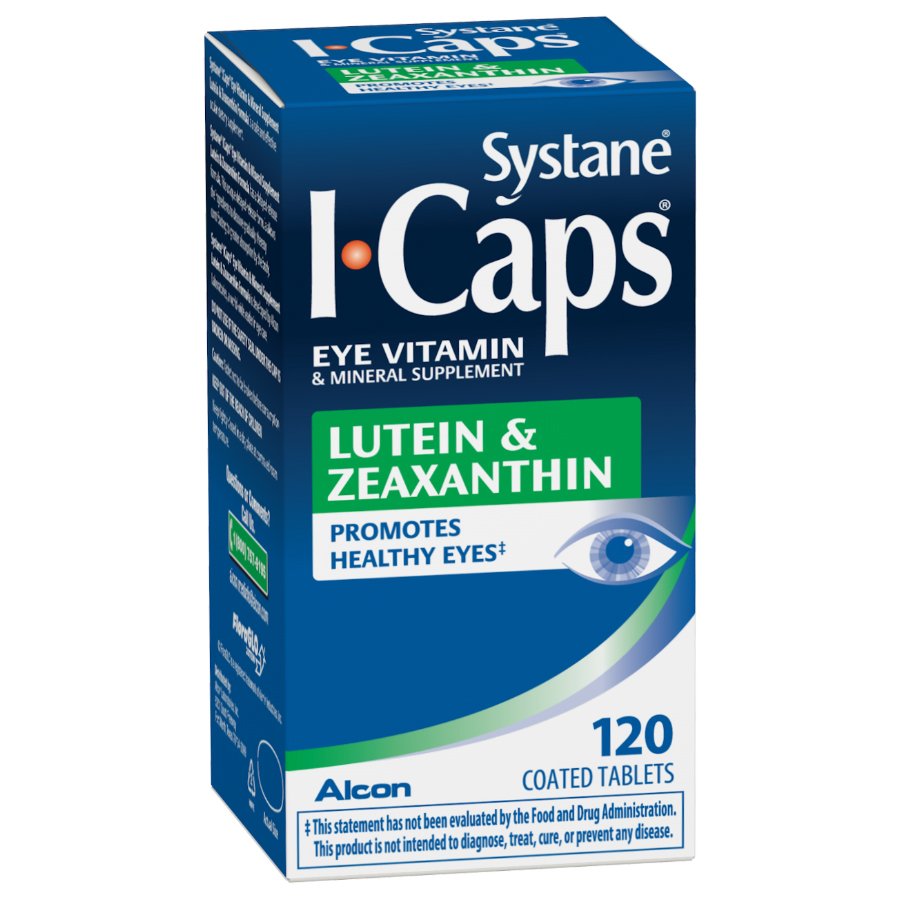 Systane icaps eye vitamin lutein zeaxanthin formula tablets shop