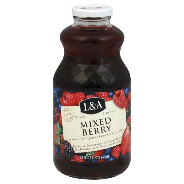 L&A Mixed Berry Juice Blend Shop Juice at HEB