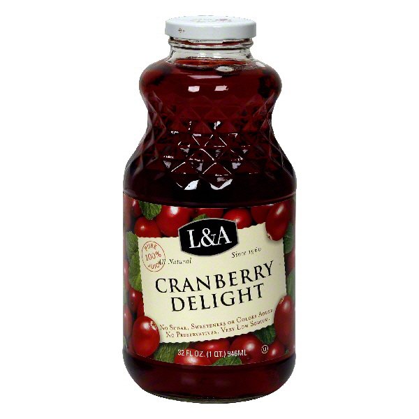 L&A Cranberry Delight Juice Shop Juice at HEB