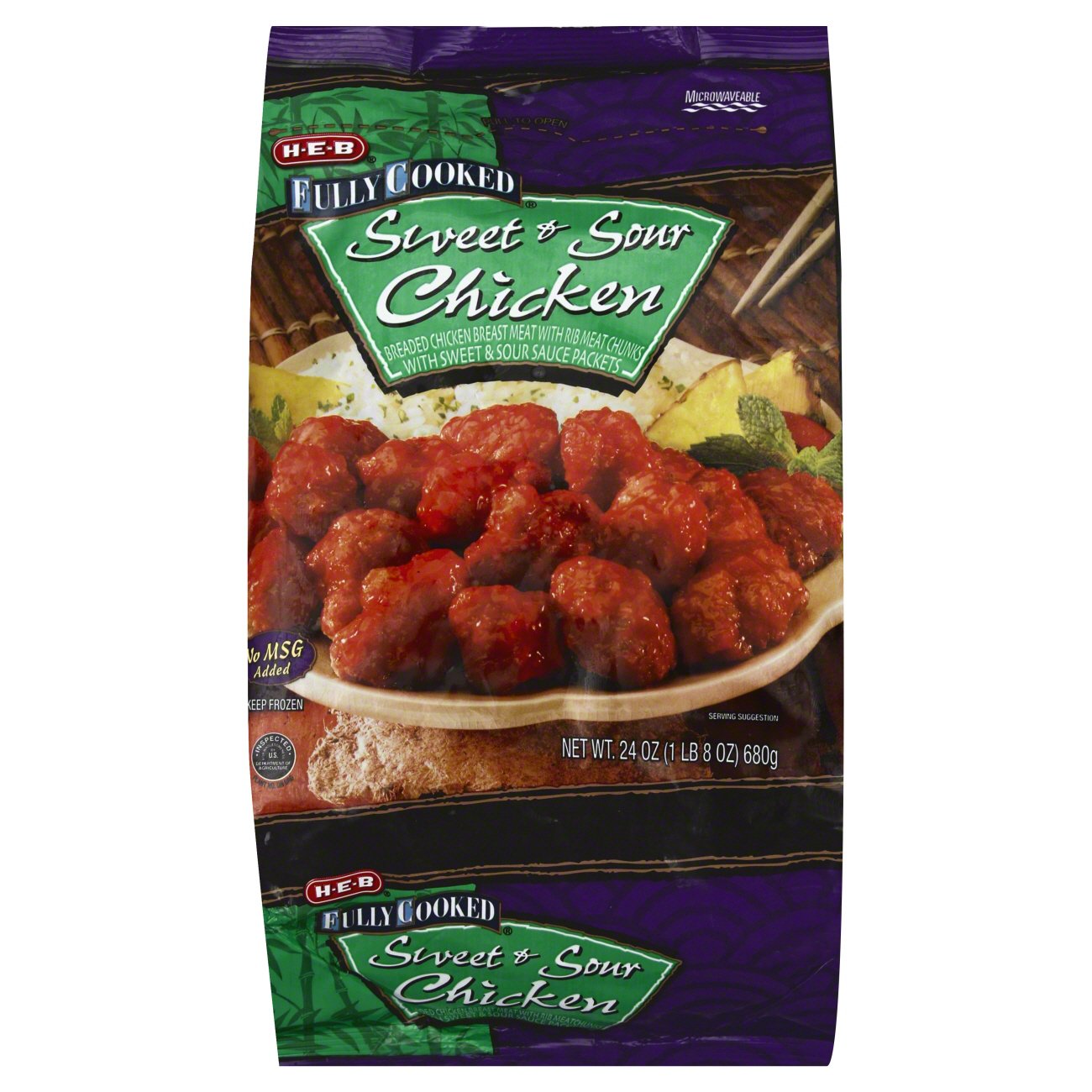 HEB Fully Cooked Sweet & Sour Chicken Shop Chicken at HEB