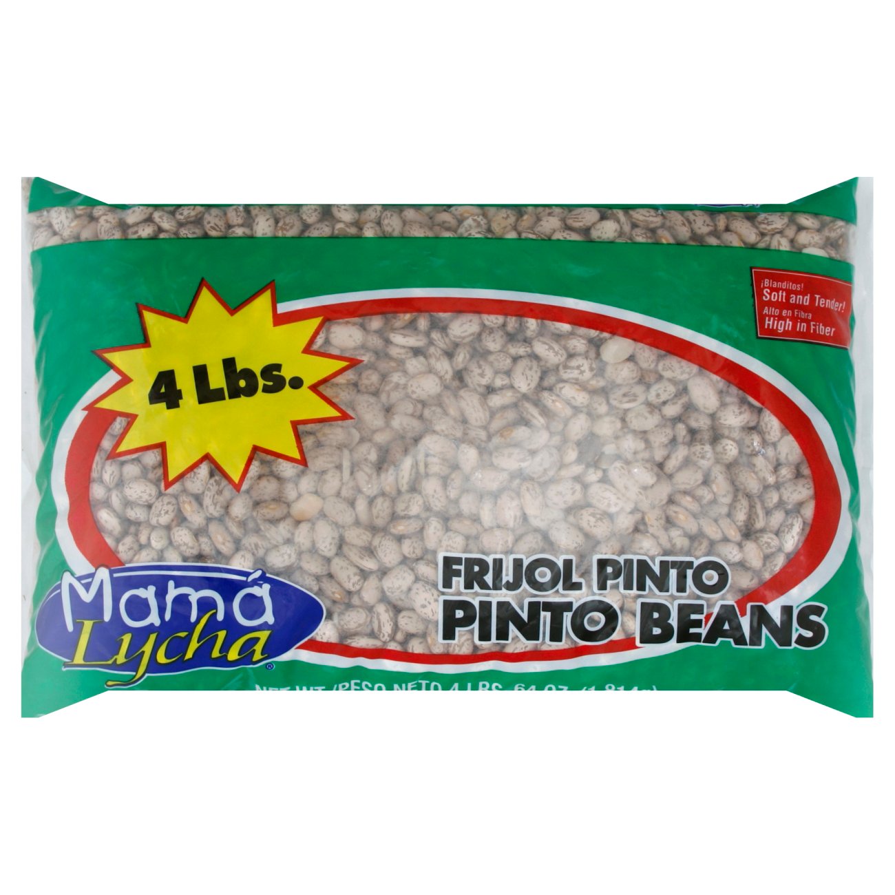 Mama Lycha Frijoles Pintos Pinto Beans Shop Canned & Dried Food at HEB