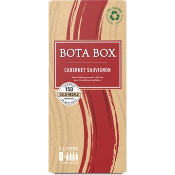 Bota Box Cabernet Sauvignon California Box Red Wine, 3L