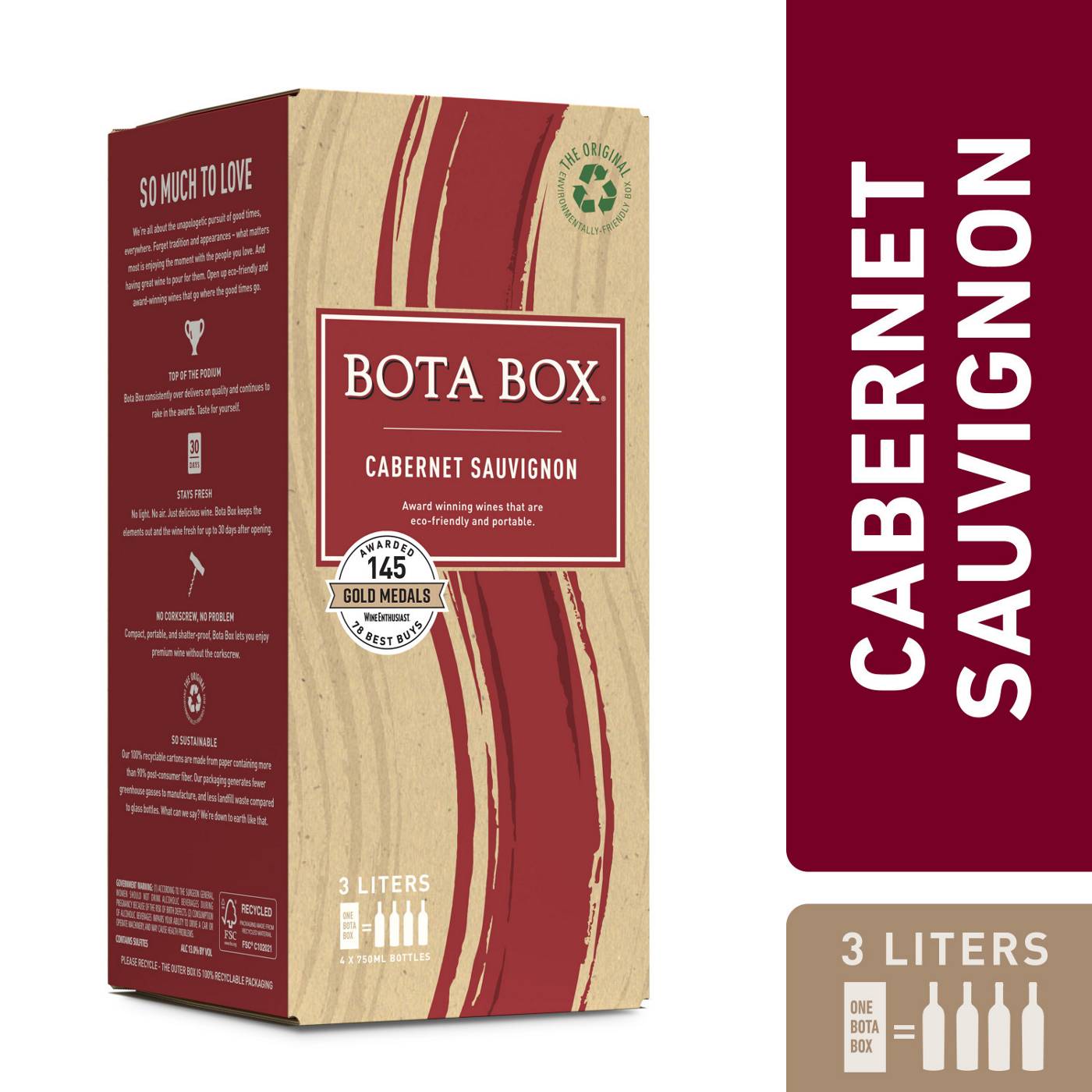 Bota Box Cabernet Sauvignon; image 5 of 5