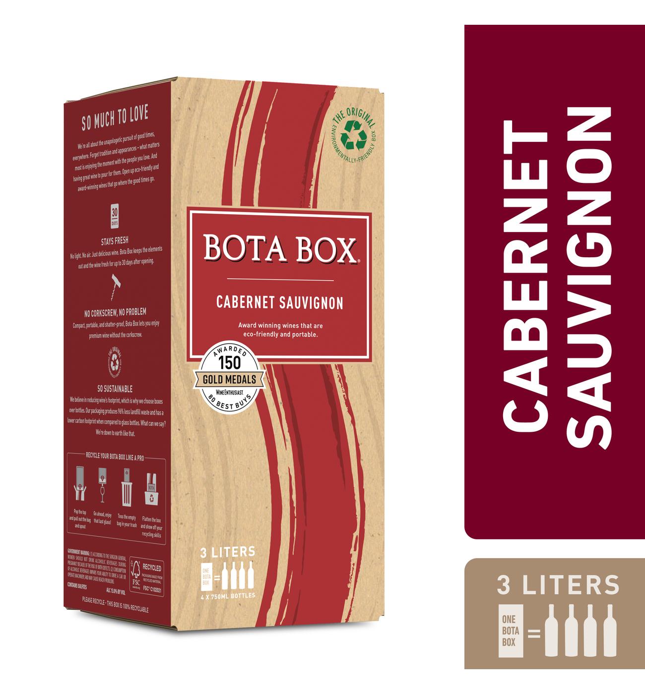 Bota Box Cabernet Sauvignon California Box Red Wine; image 9 of 9