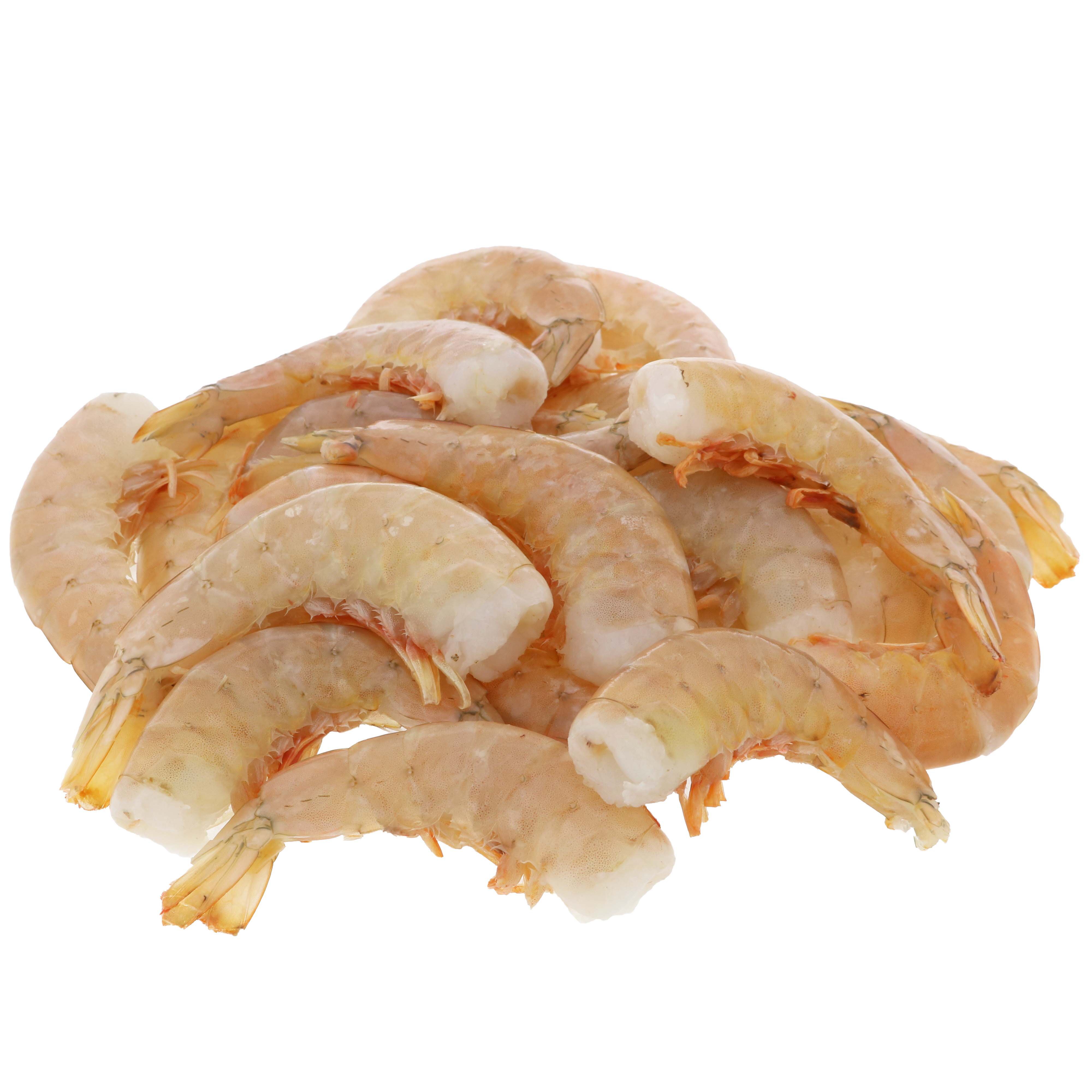 Previously Frozen Raw New Harvest Gulf Shrimp Shell On Wild Caught