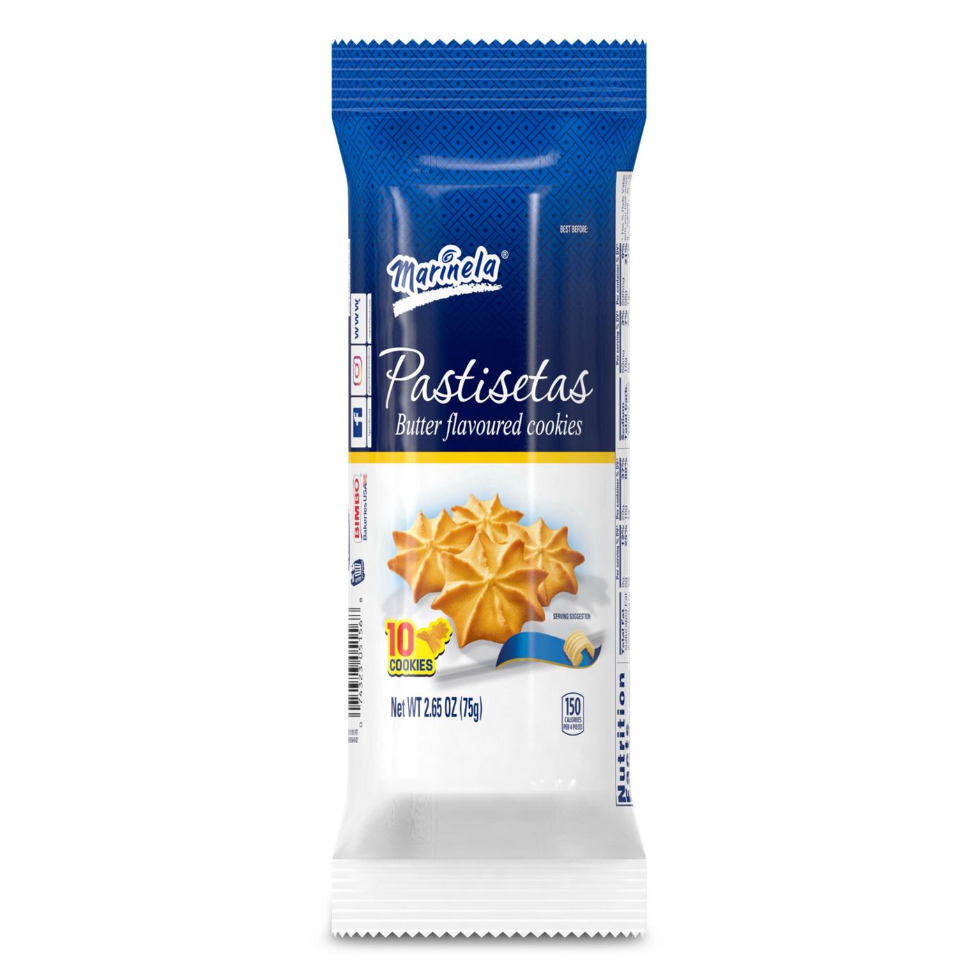 Marinela Pastisetas Butter Flavored Cookies; image 1 of 3