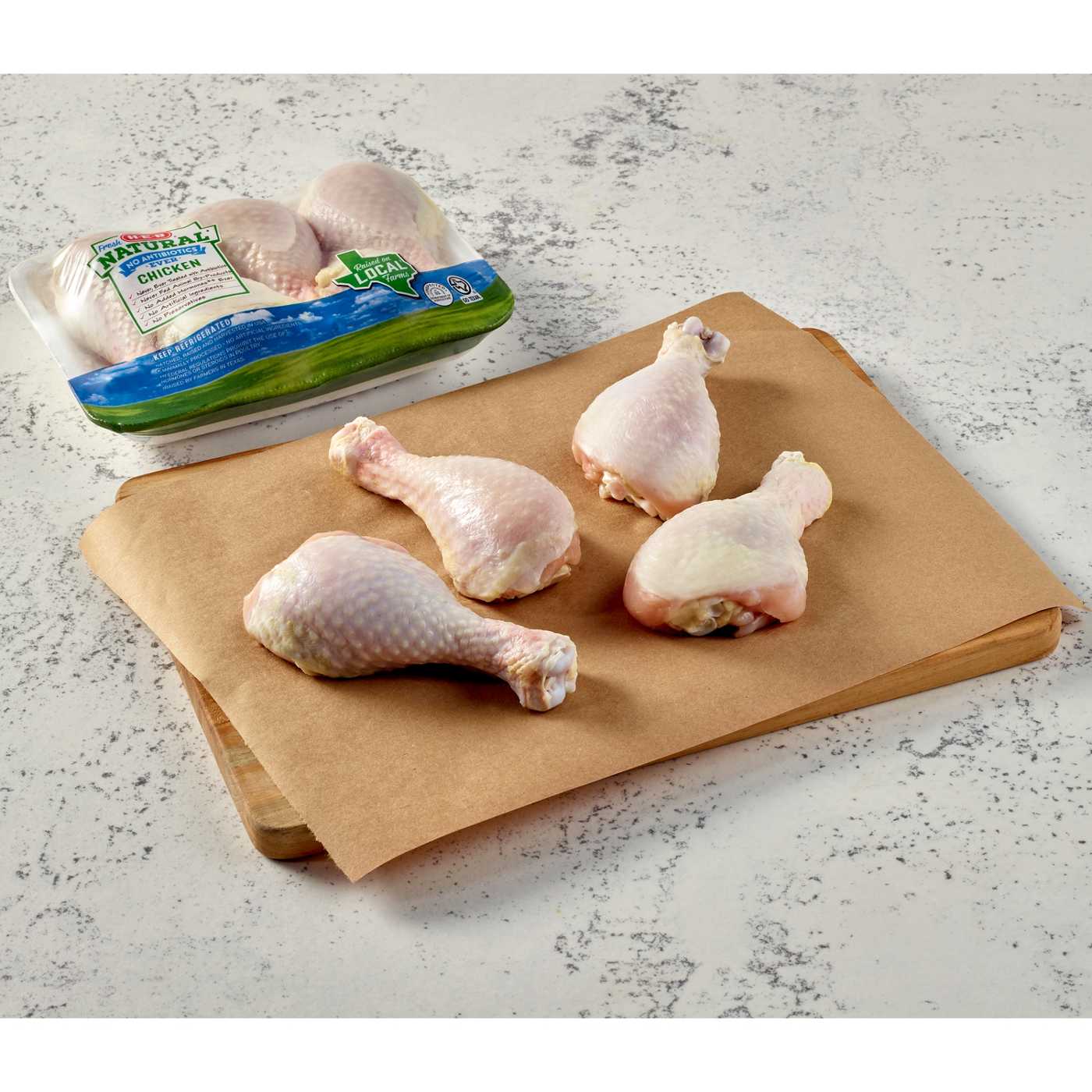 H-E-B Natural Chicken Drumsticks; image 3 of 4