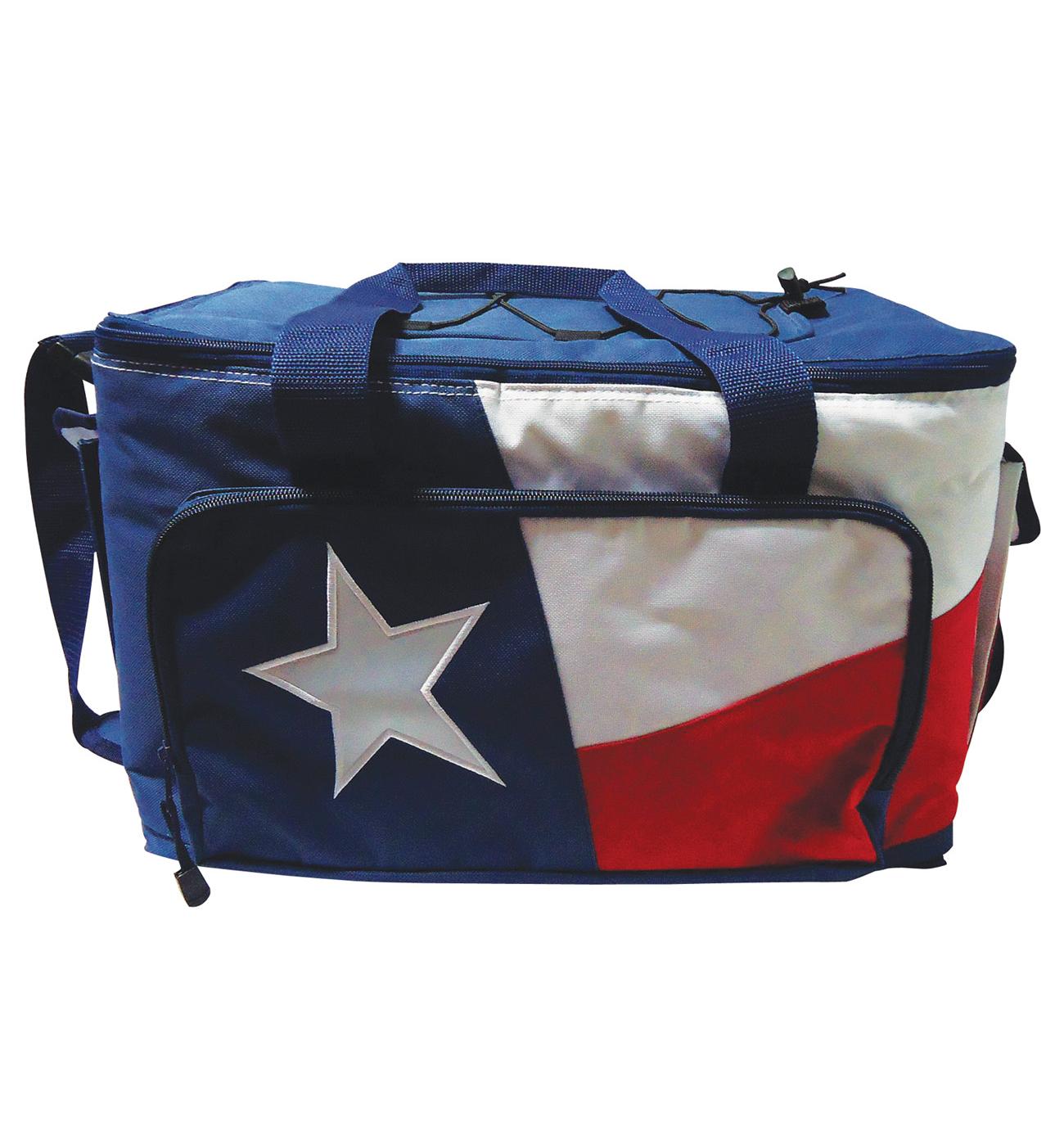 Outdoor Solutions Texas Flag 24 Can Cooler; image 1 of 2