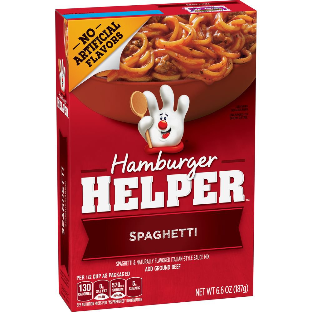 Hamburger Helper Italian Spaghetti Shop Pantry Meals at HEB