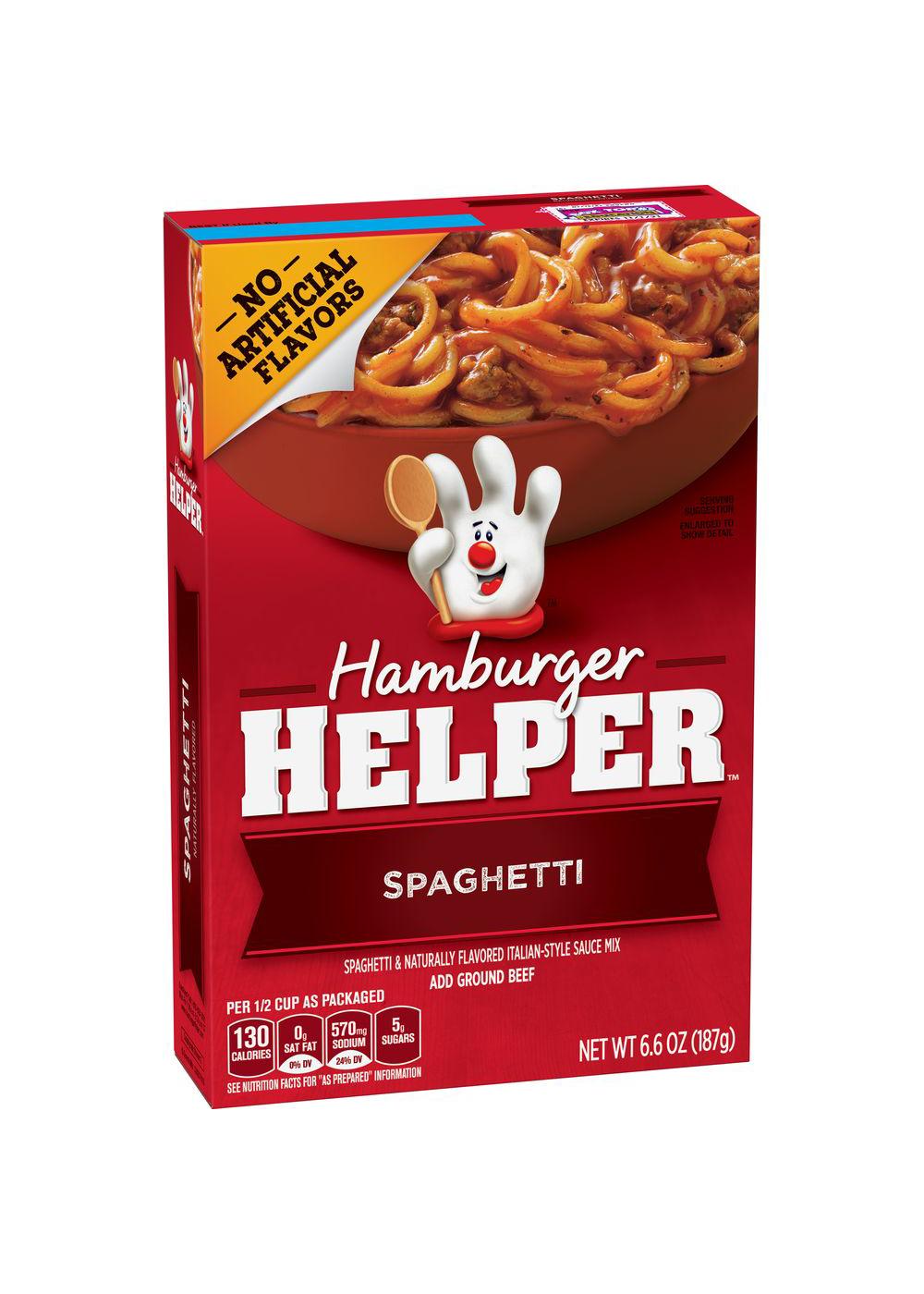 Hamburger Helper Italian Spaghetti; image 1 of 2