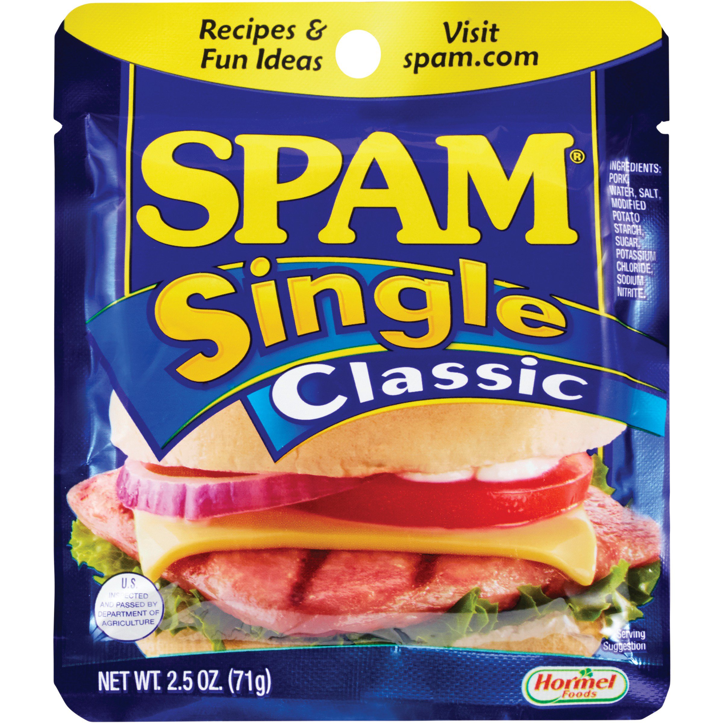 Spam Single Classic Shop Meat At H E B