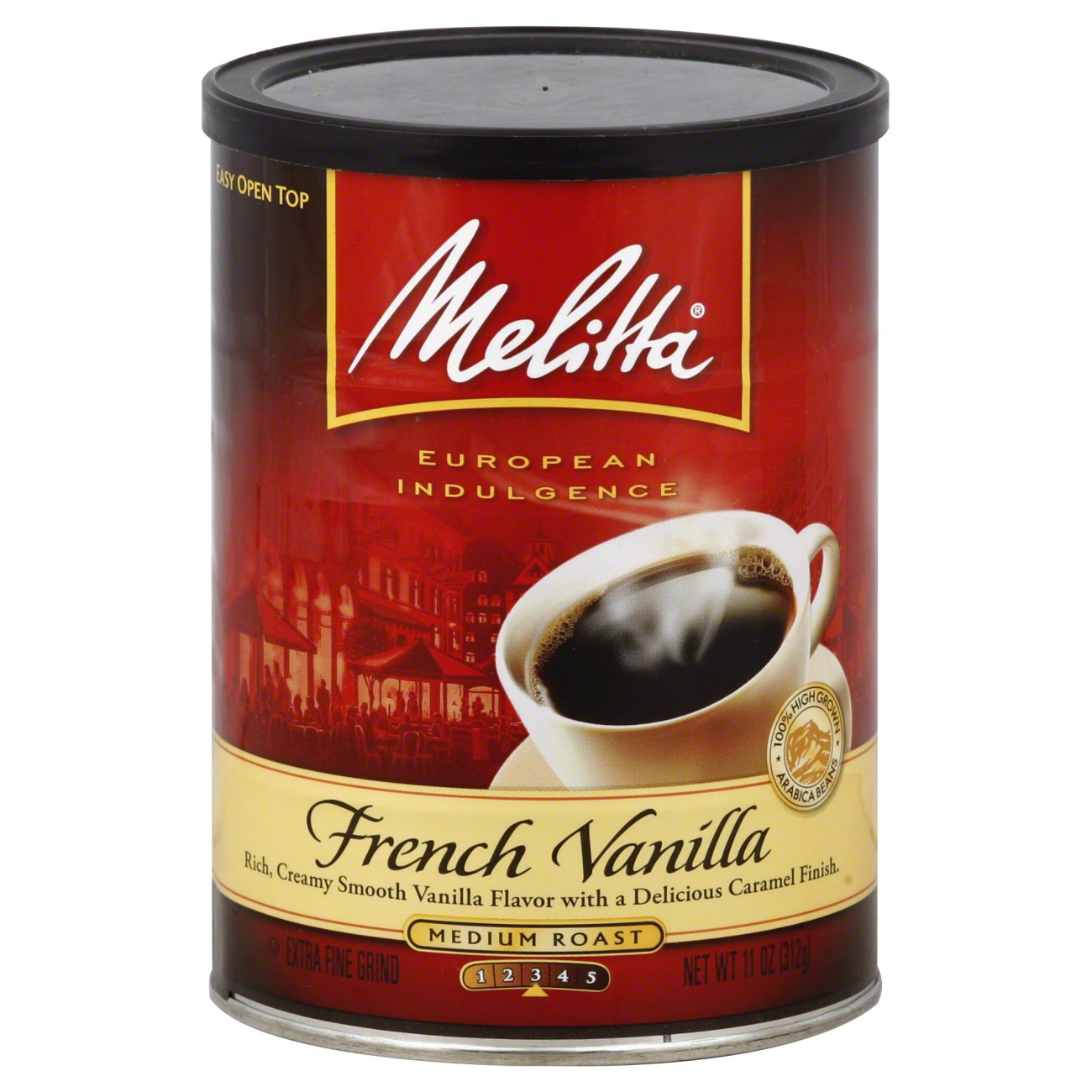 Melitta Extra Fine Grind French Vanilla Medium Roast Coffee Shop