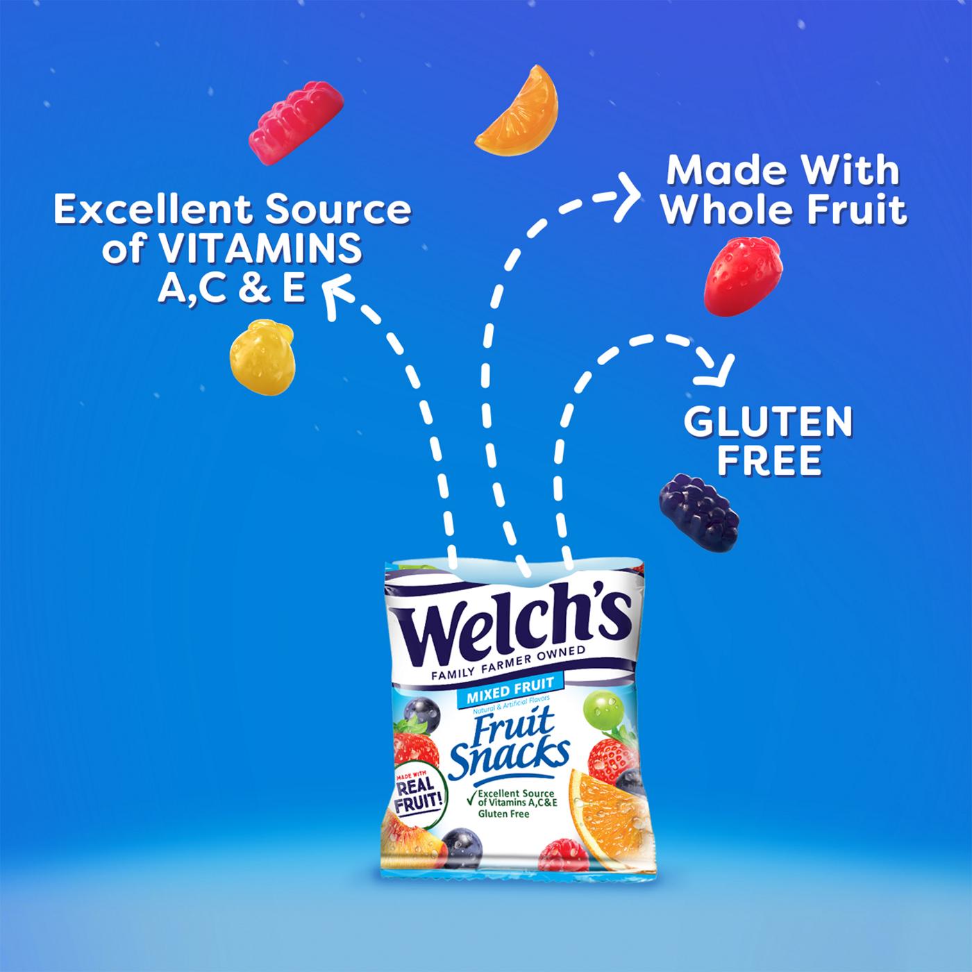 Welch's Mixed Fruit Fruit Snacks; image 4 of 5