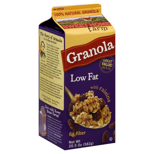 Sweet Home Farm Low Fat with Raisins Granola Shop Granola & Snack