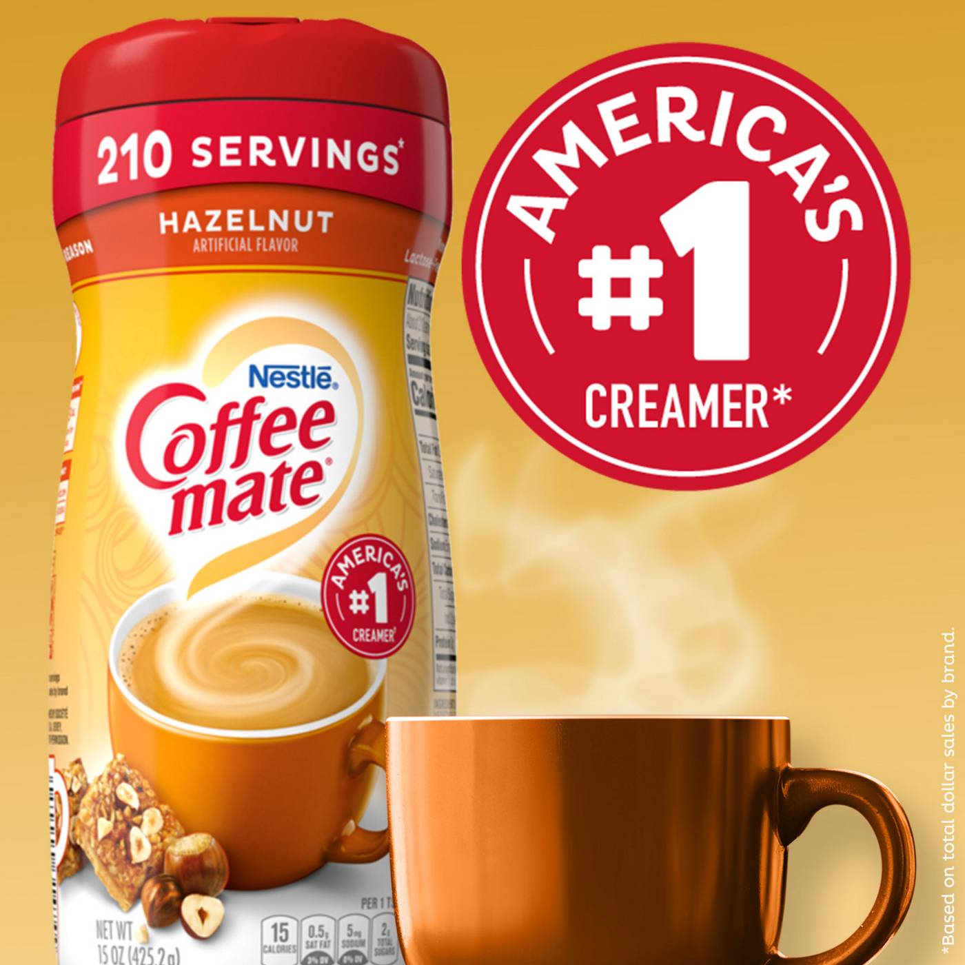 Nestle Coffee Mate Hazelnut Powder Coffee Creamer; image 3 of 4