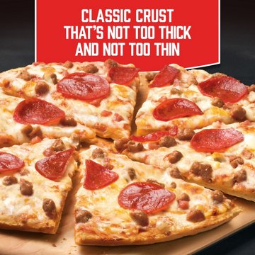 Red Baron Four Meat Classic Crust Frozen Pizza, 21.95 oz