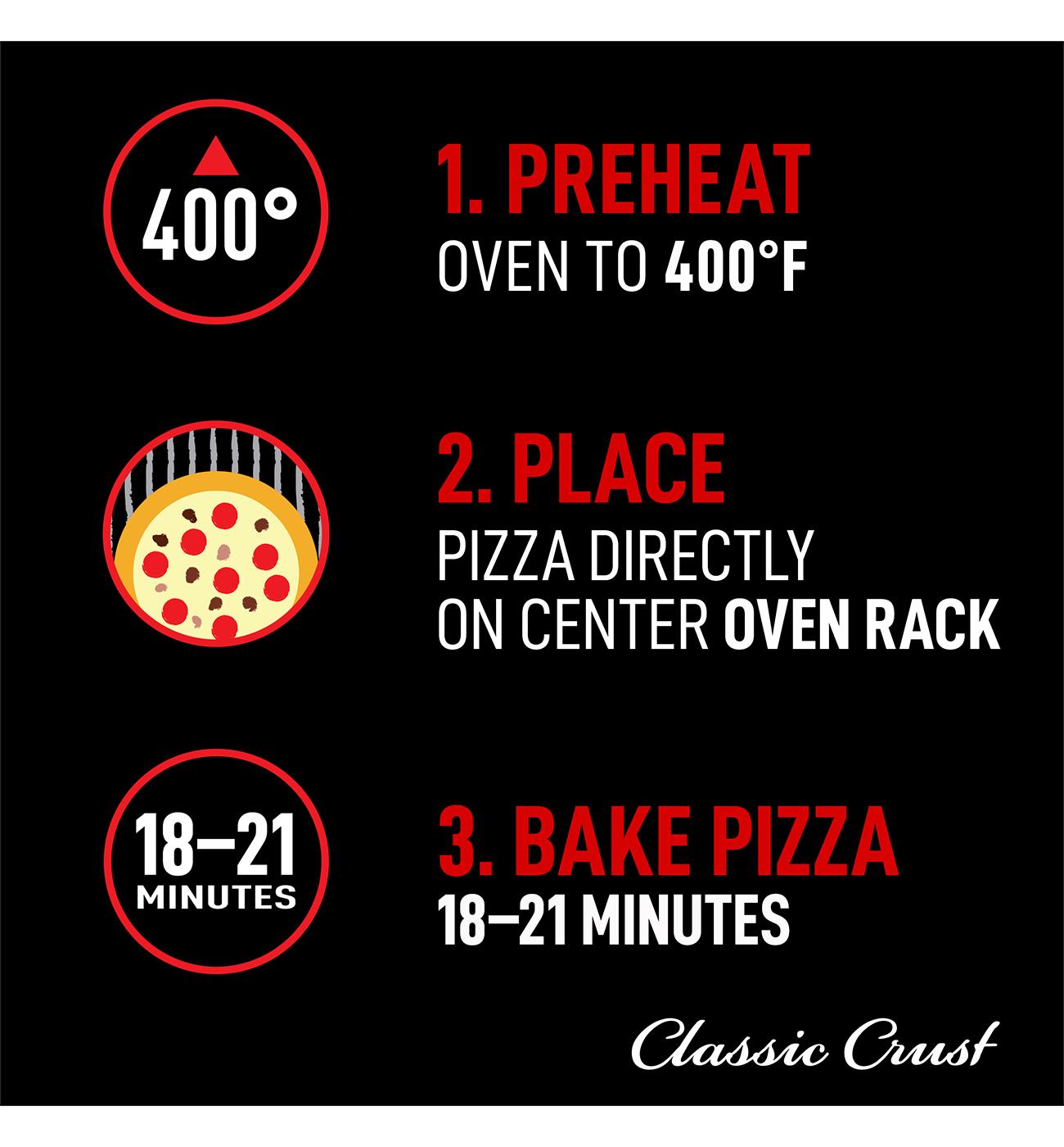 Red Baron Four Meat Classic Crust Frozen Pizza; image 6 of 10