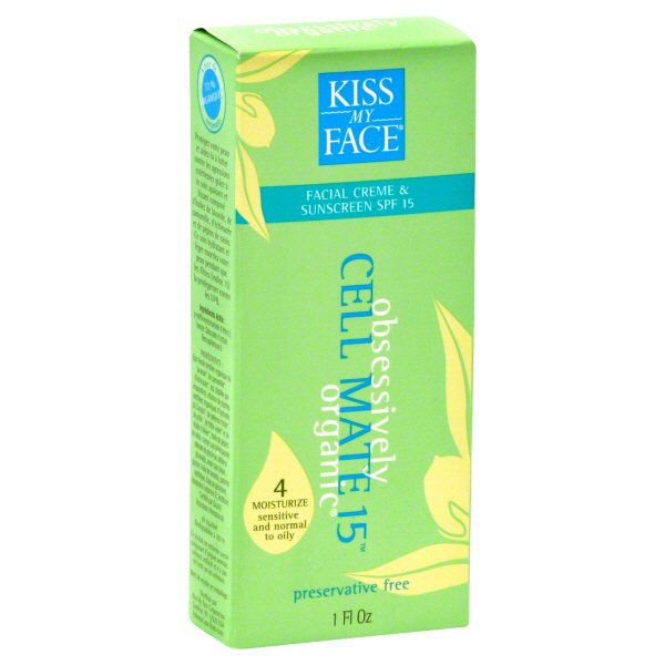 Kiss My Face Obsessively Organic Cell Mate 15 Facial Creme and