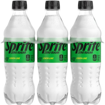 Sprite Zero Sugar Lemon Lime Diet Soda Pop Soft Drinks