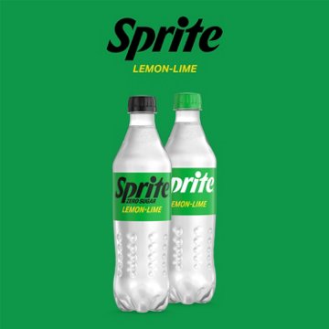 Sprite Zero Sugar Lemon Lime Diet Soda Pop Soft Drinks