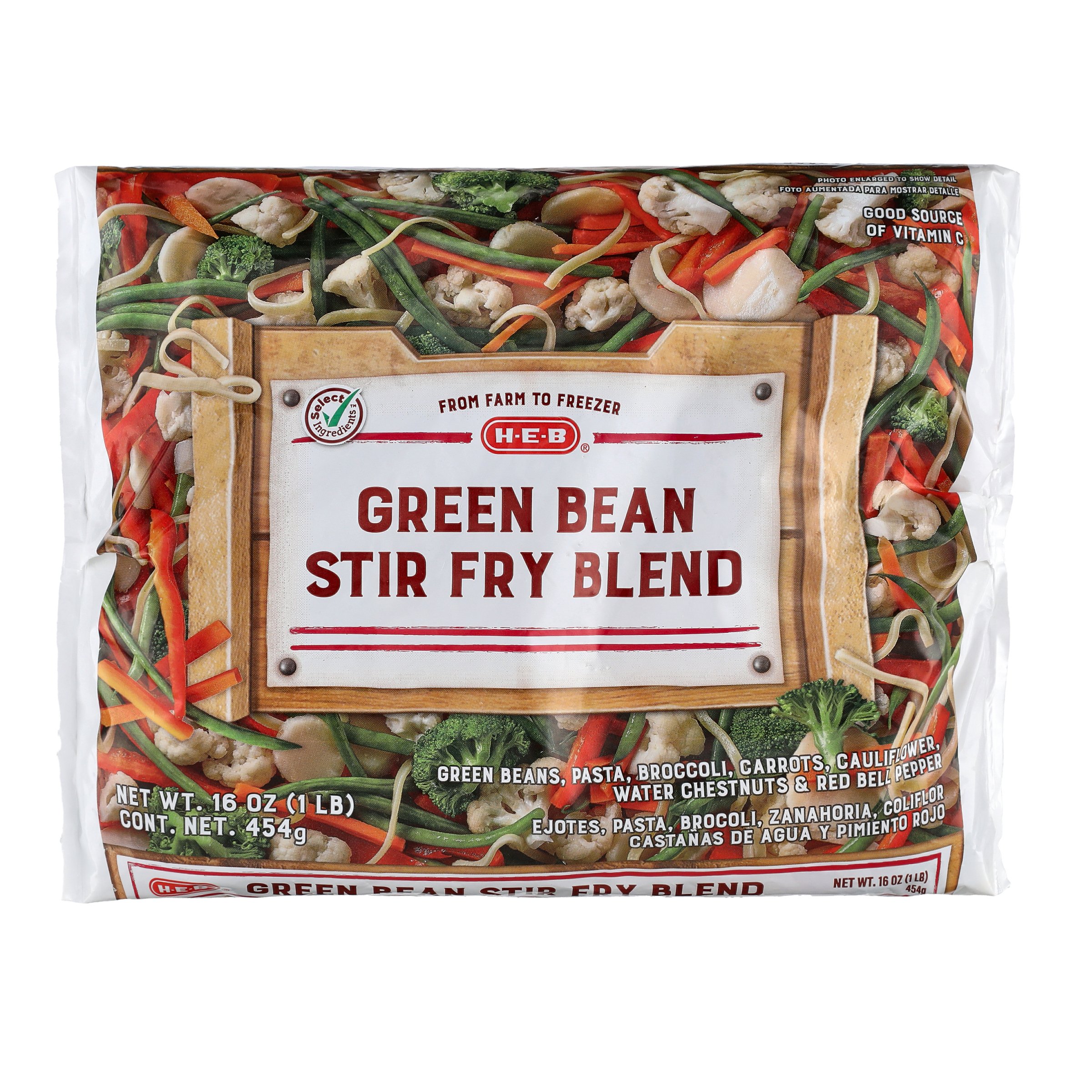 H-E-B Select Ingredients Green Bean Stir Fry Blend - Shop Mixed ...