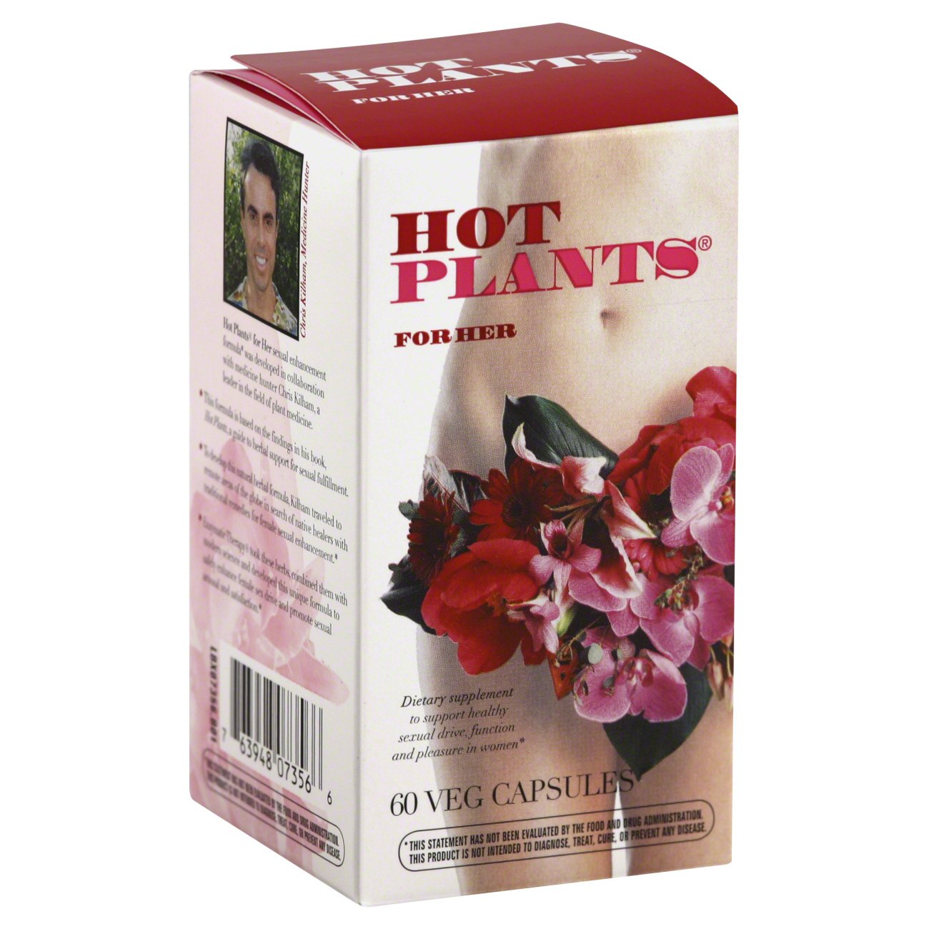 Enzymatic Therapy Hot Plants for Her Veg Capsules, 60 CT | Central