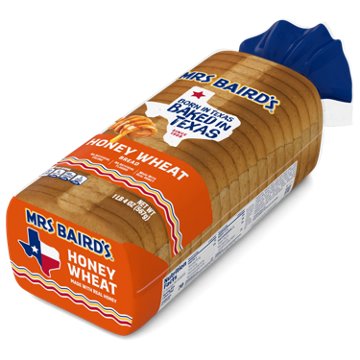 Mrs Baird's Honey Wheat Bread, 20 oz