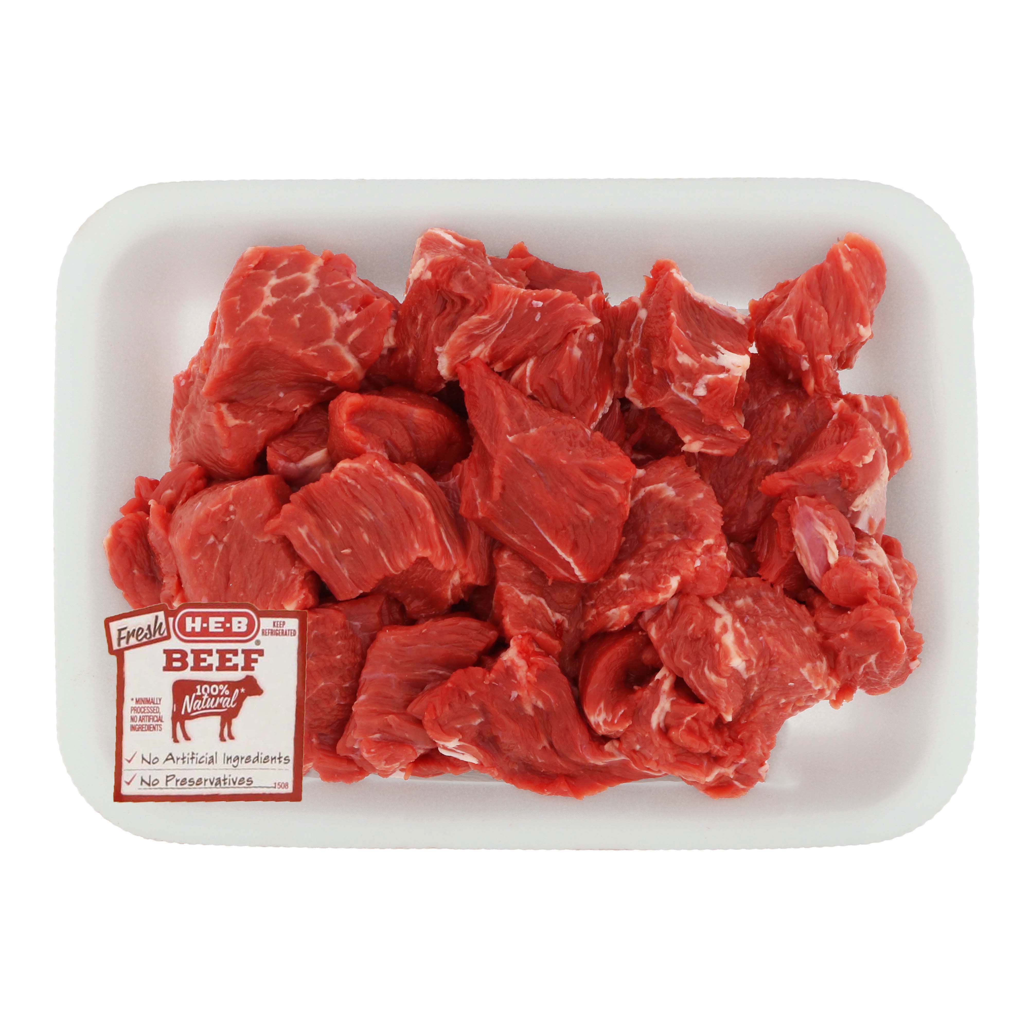 H-E-B Beef Chuck For Stew Meat - Shop Beef At H-E-B