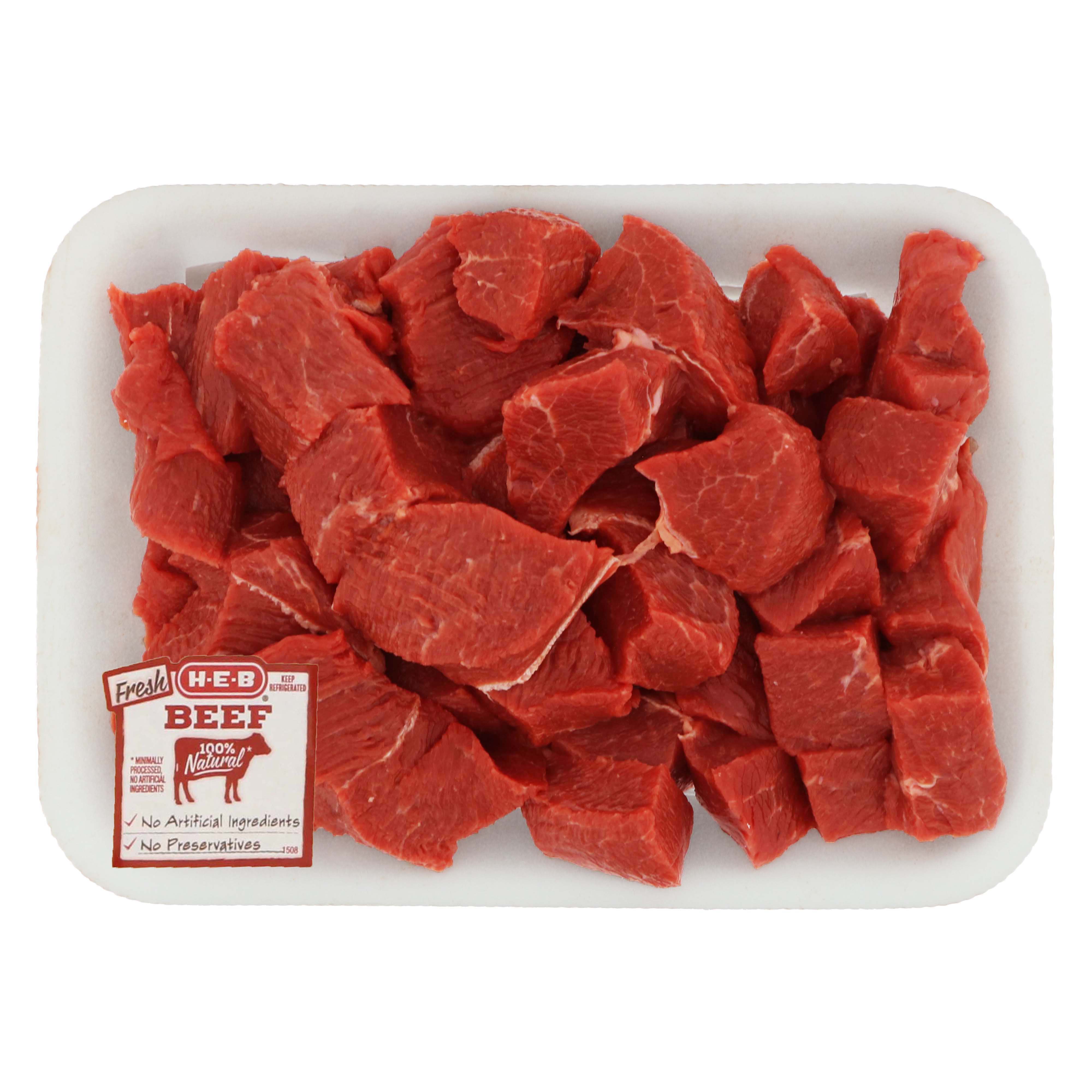 HEB Beef Sirloin for Stew Shop Beef at HEB