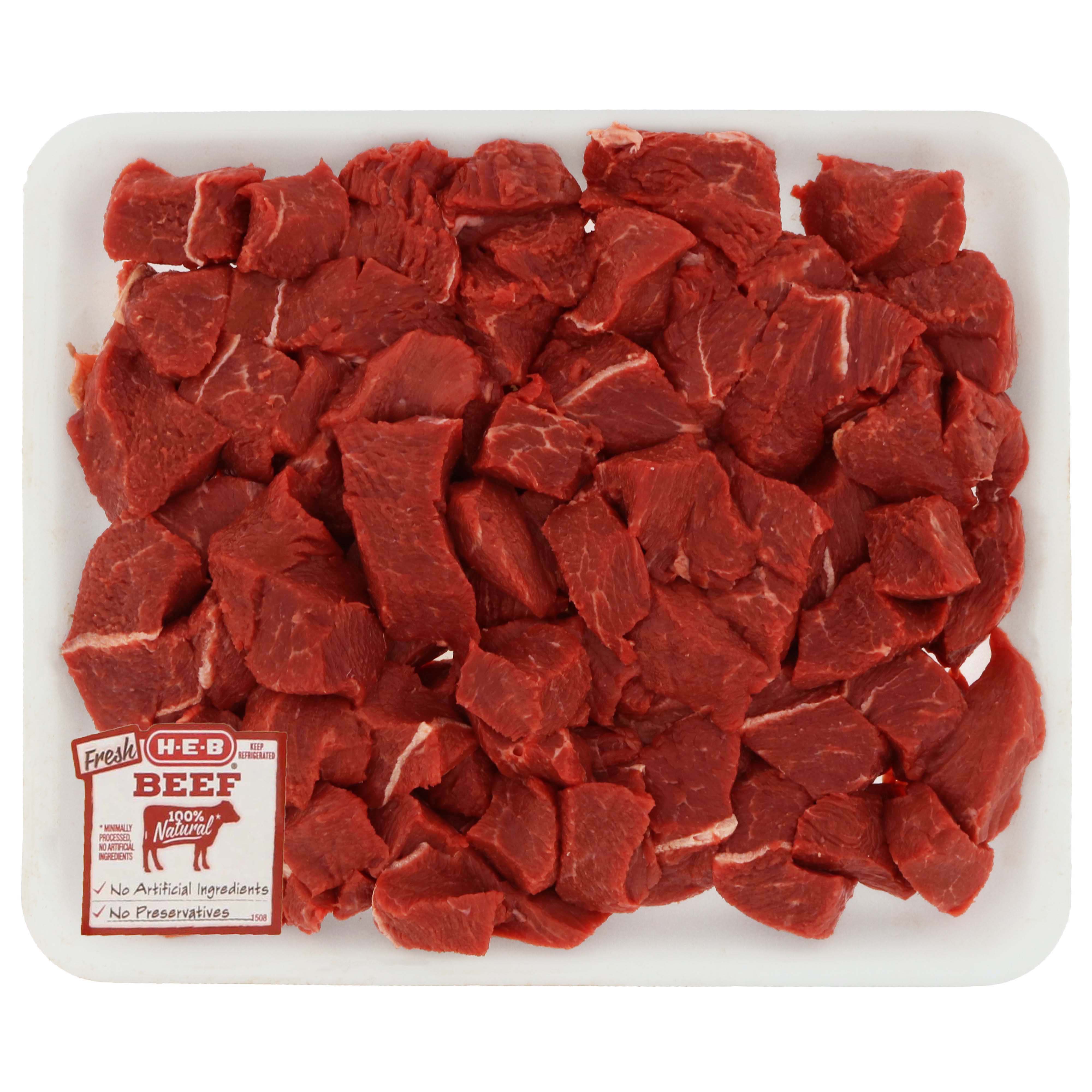 H-E-B Beef Sirloin For Stew Value Pack - Shop Beef At H-E-B